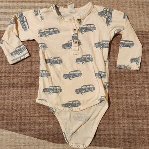 Kate Quinn long sleeve bodysuit - vintage cars
